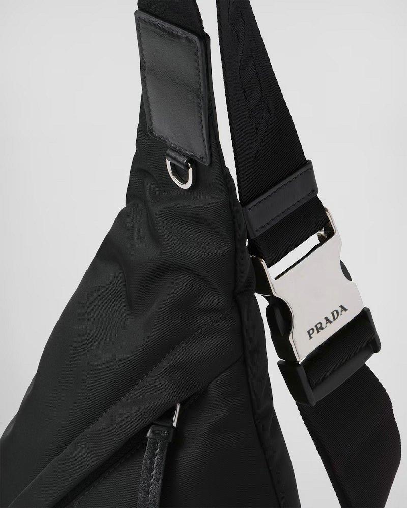 プラダ Re-Nylon xレザー バックパック ショルダーバック リュック2VZ092_2DW3