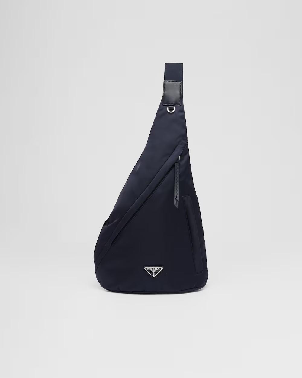 プラダ Re-Nylon xレザー バックパック ショルダーバック リュック2VZ092_2DW3