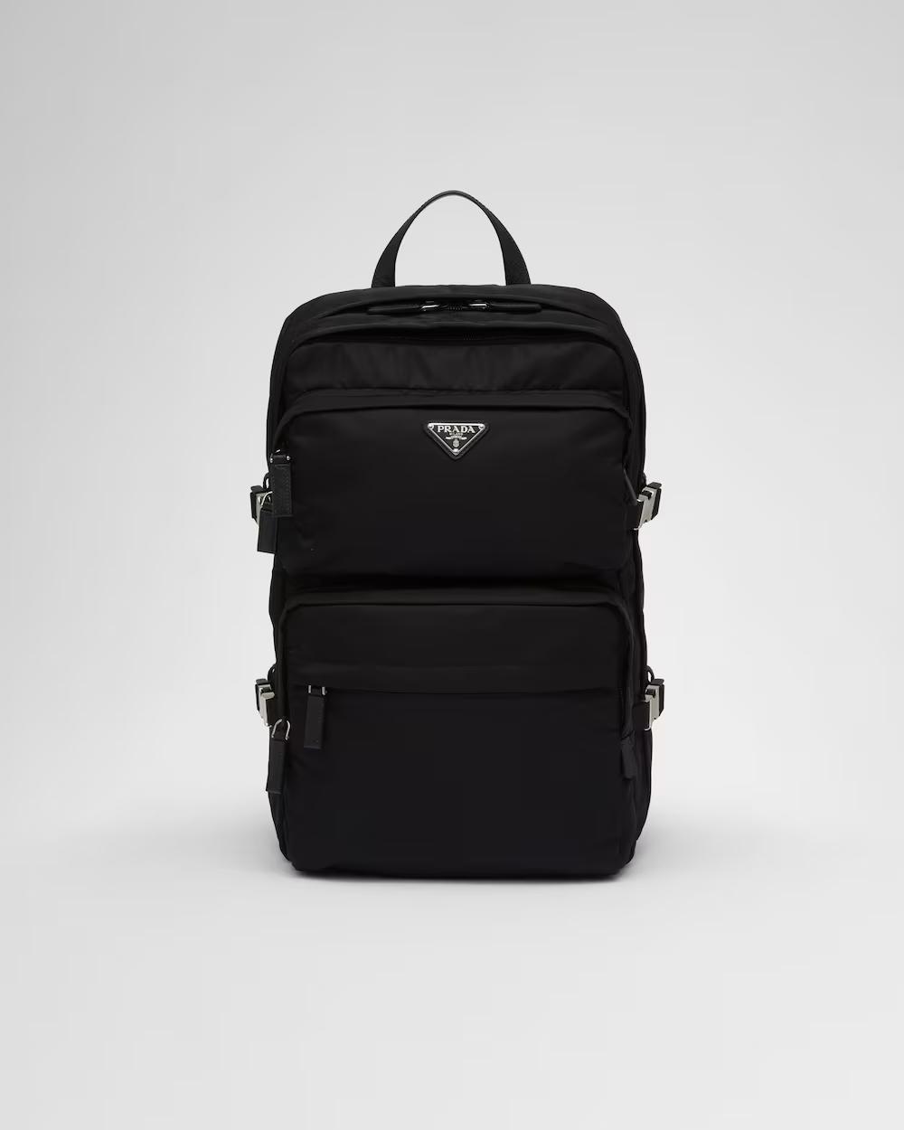 プラダ Re-Nylon xサフィアーノレザー バックパック リュック 2VZ101_2DMG_F0002