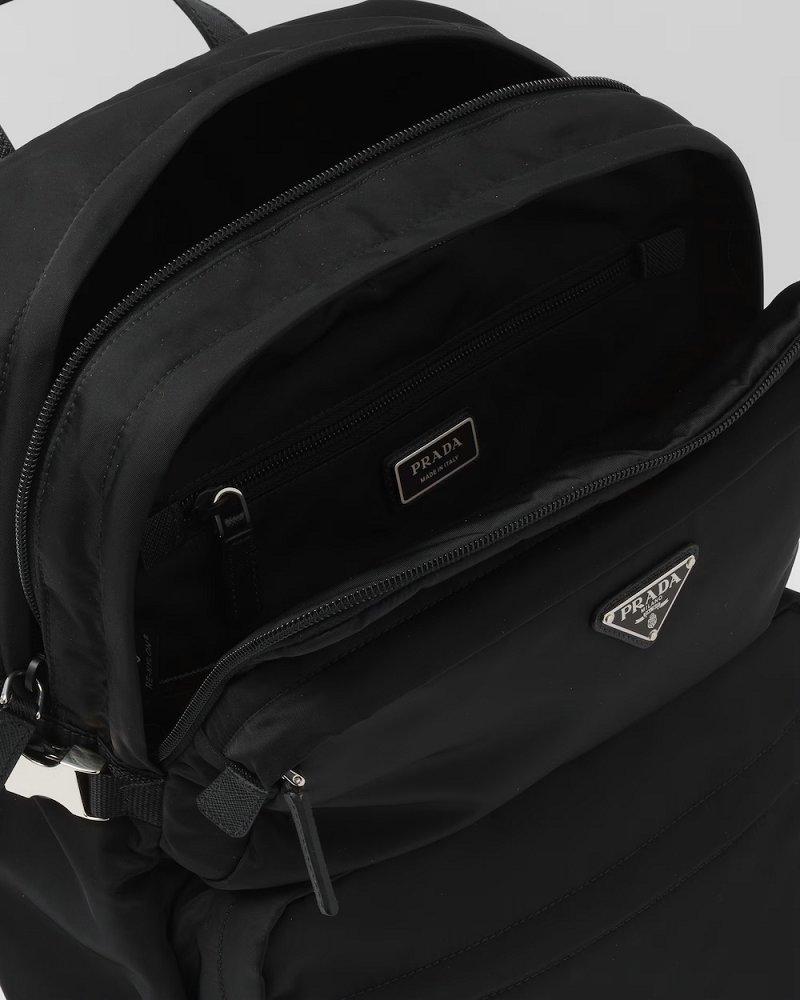 プラダ Re-Nylon xサフィアーノレザー バックパック リュック 2VZ101_2DMG_F0002