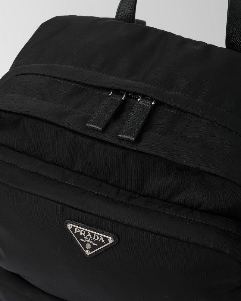 プラダ Re-Nylon xサフィアーノレザー バックパック リュック 2VZ101_2DMG_F0002