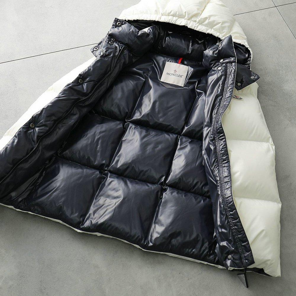 モンクレール キッズ ダウンベスト LUZURE GILET レディース ガールズ フード付き ロゴパッチ 1A00027 68950 034