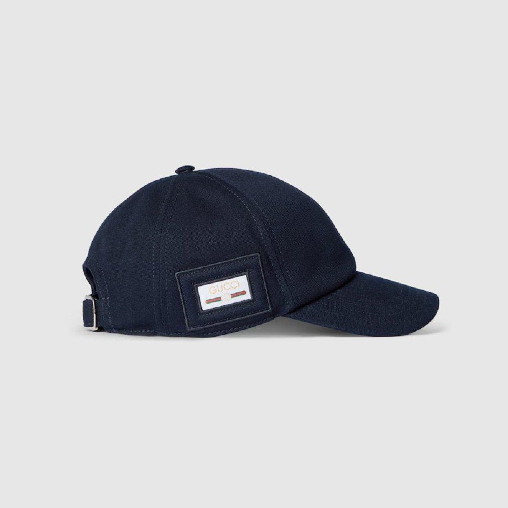 グッチ コットンキャンバス ベースボールキャップ 817450 4HBDP