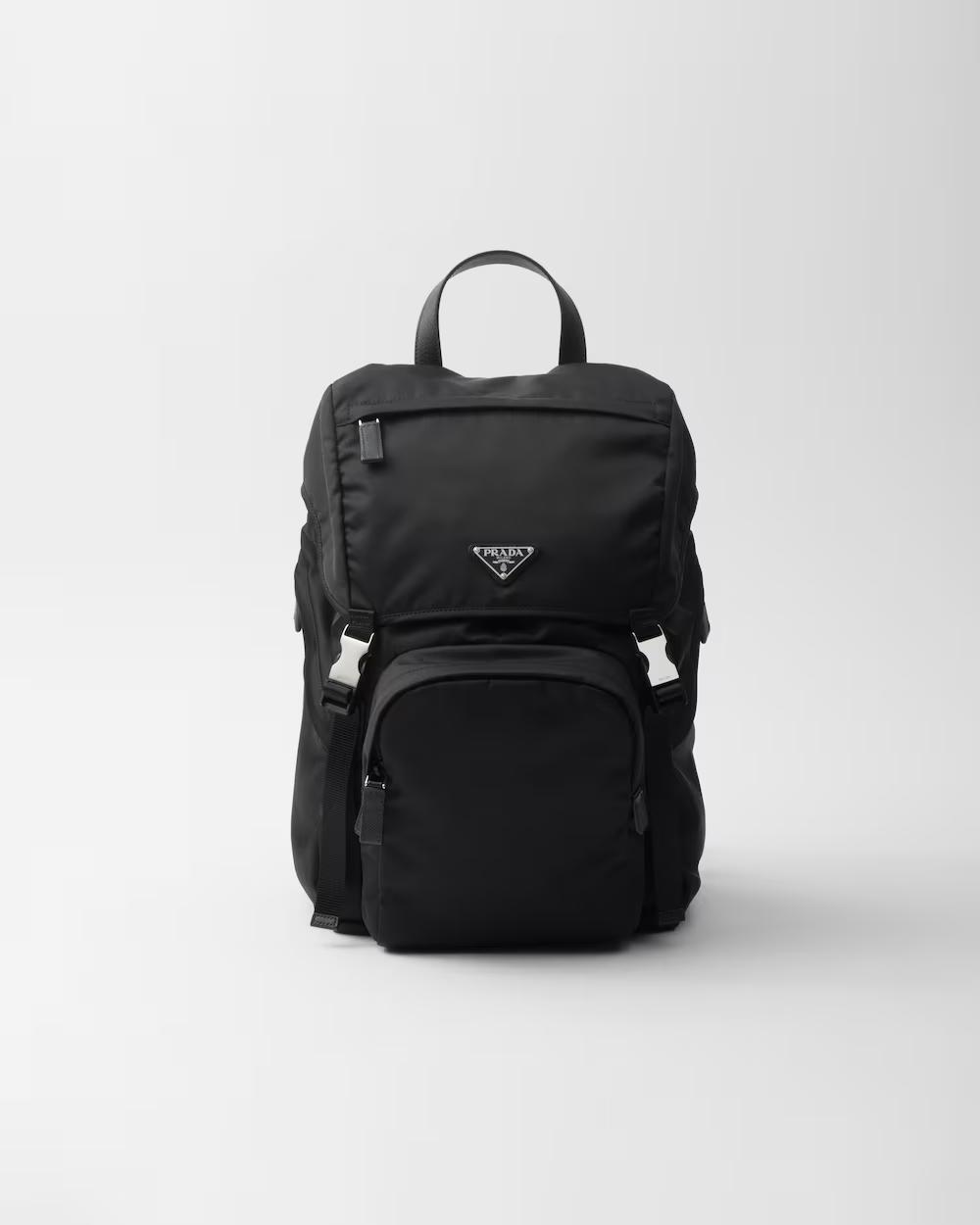プラダ代引き Re-Nylon xサフィアーノレザー バックパック リュックサック 2VZ135_2DMG