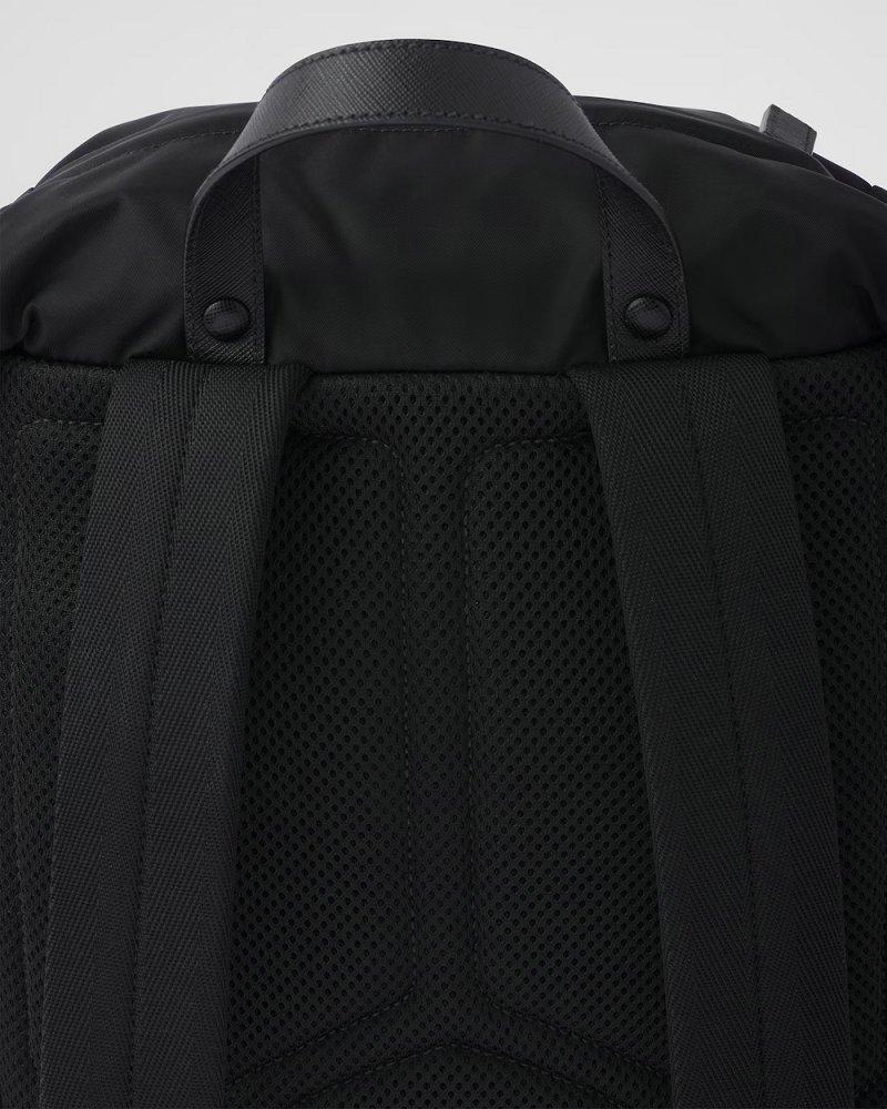 プラダ代引き Re-Nylon xサフィアーノレザー バックパック リュックサック 2VZ135_2DMG
