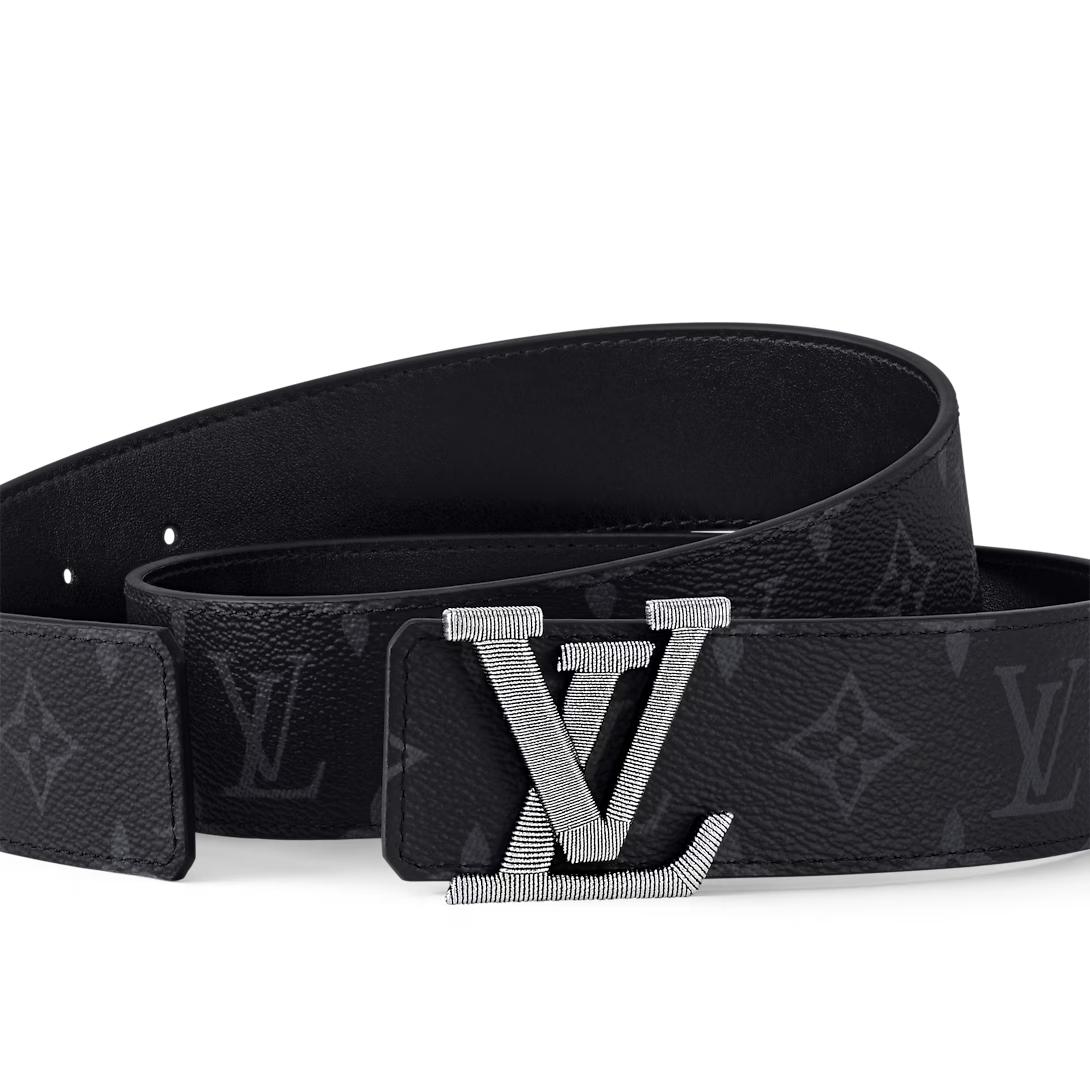 ルイヴィトン ベルト･LV ステッチ 40MM リバーシブル モノグラム･エクリプス M8560U