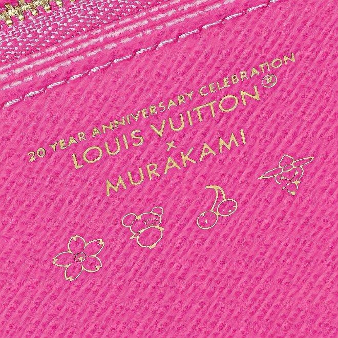 ルイヴィトン LV × TM ポルトフォイユ　クレア村上隆 M13922