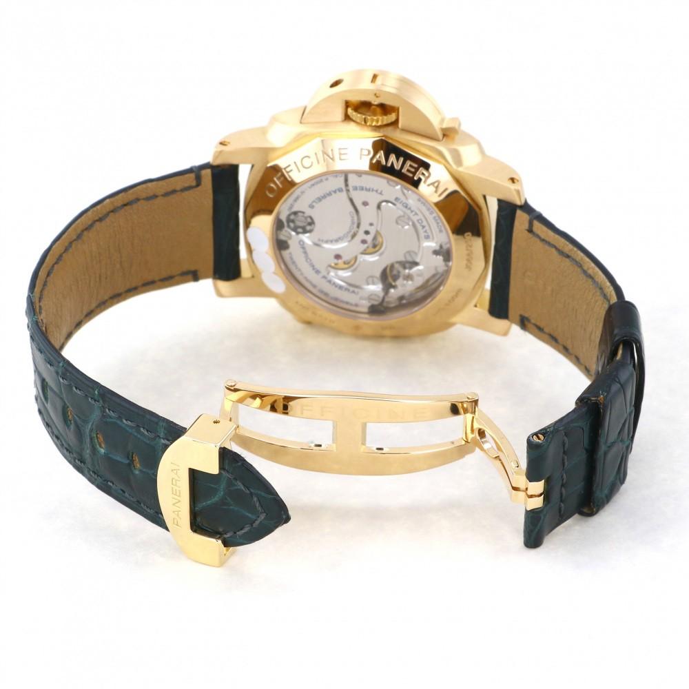 パネライ代引き ルミノール1950 8デイズ クロノ モノプルサンテ GMT PAM00277