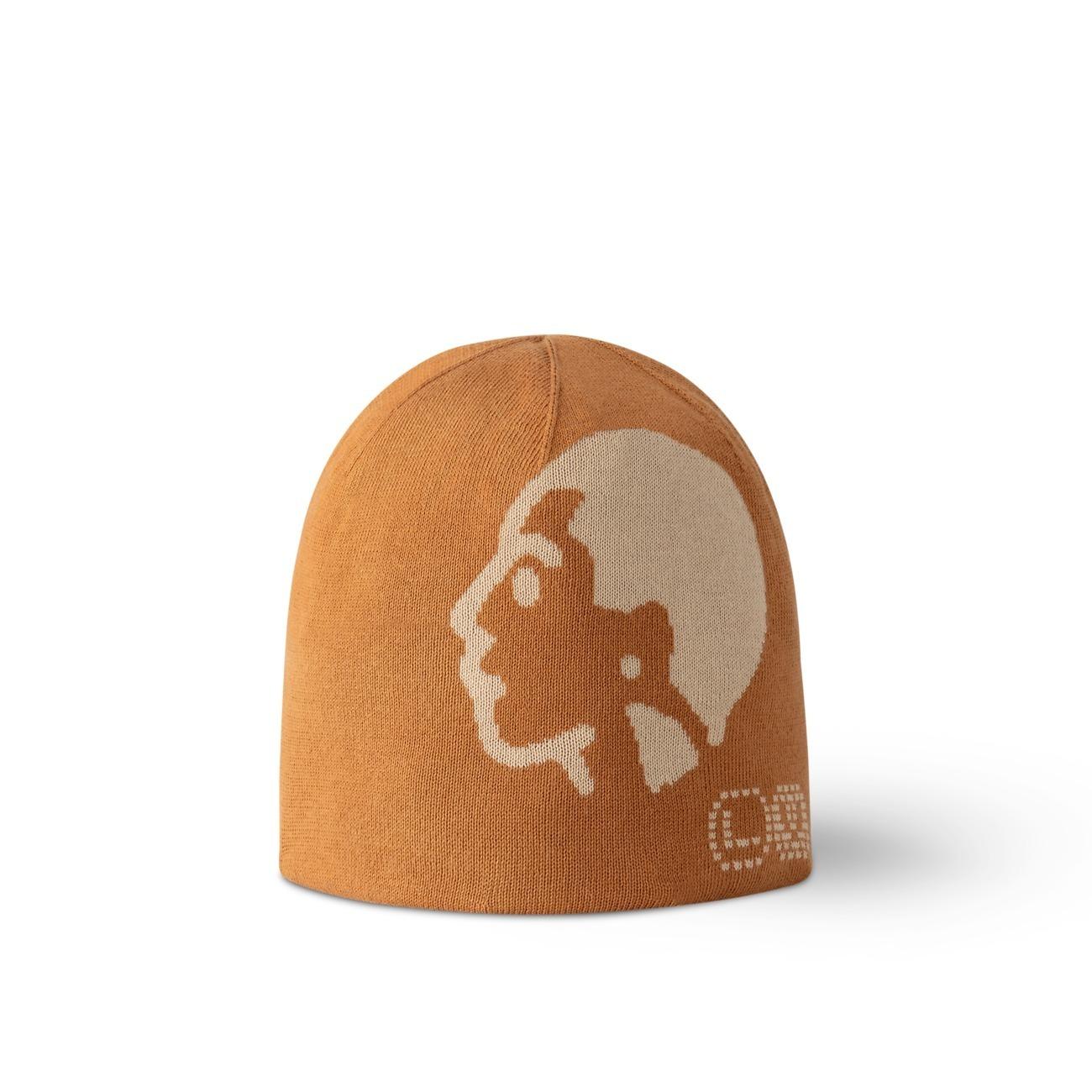 ルイヴィトン  LV × NIGO リバーシブルビーニー ニット帽子 ダミエ メンズ M5259A M5227A