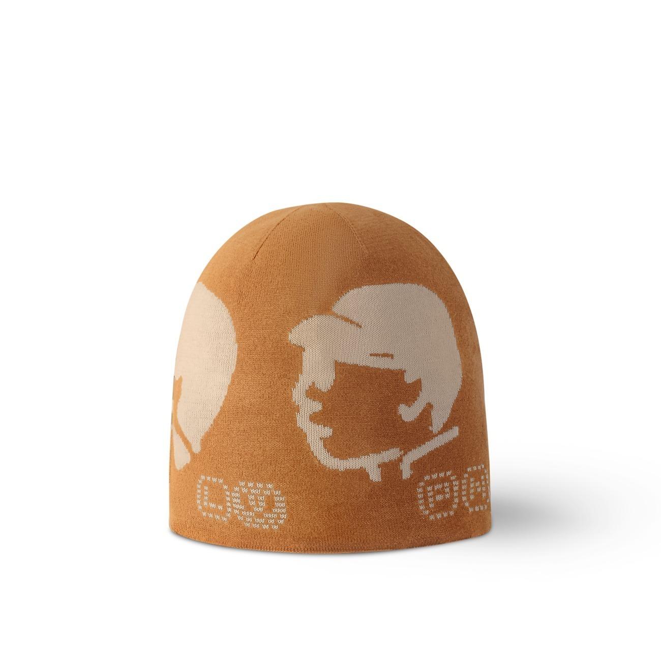 ルイヴィトン  LV × NIGO リバーシブルビーニー ニット帽子 ダミエ メンズ M5259A M5227A