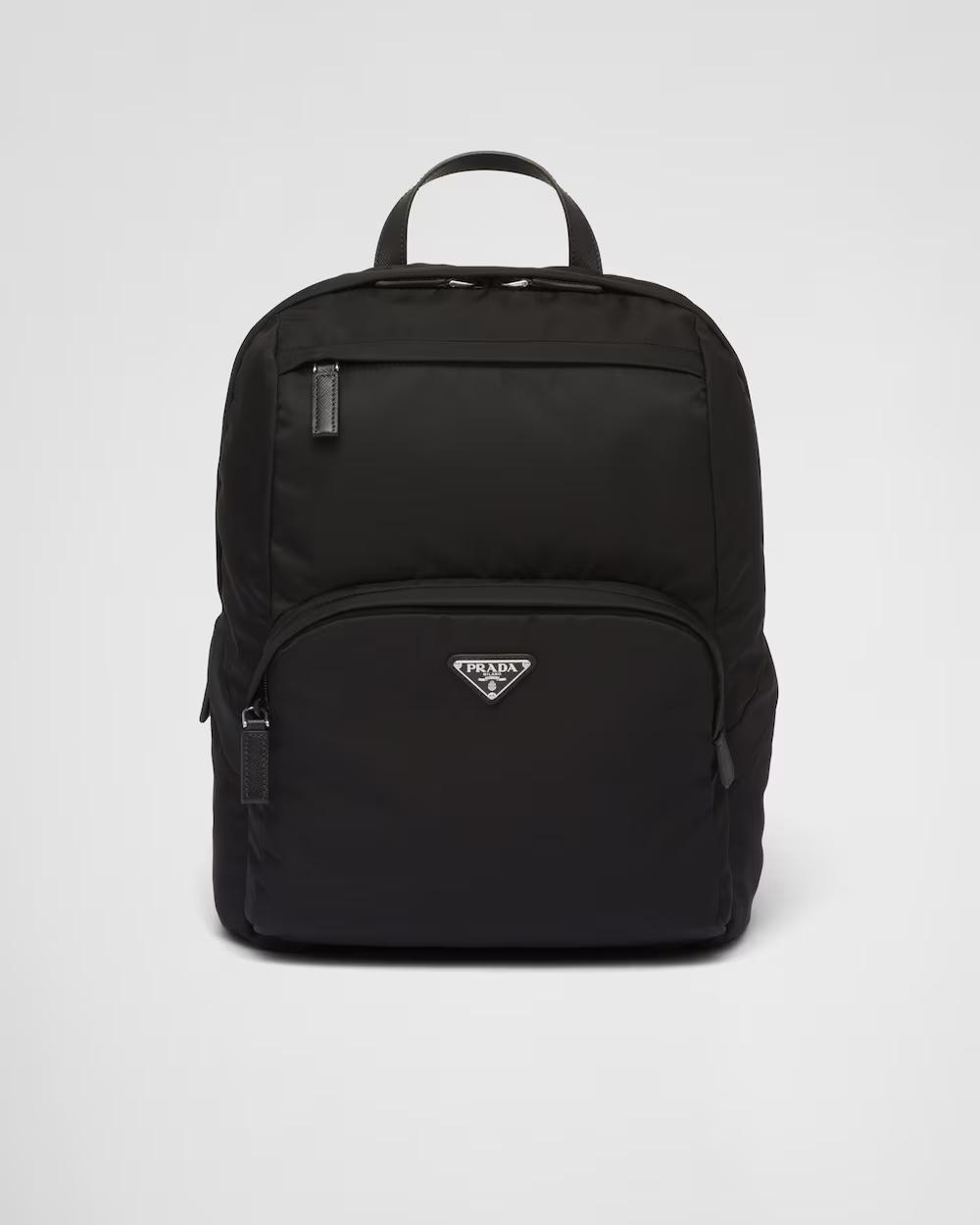 プラダ Re-Nylon xサフィアーノレザー リュックサック バックパック 2VZ104_2DMG_F0002_V_OOO