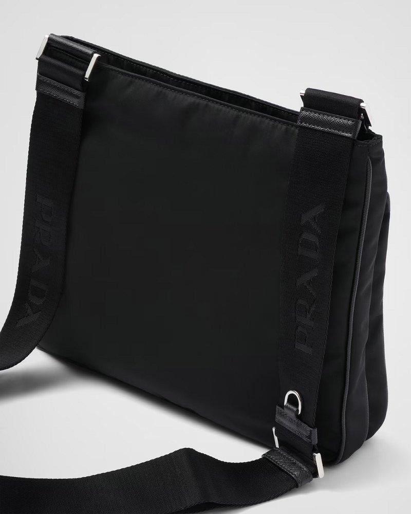 プラダ Re-Nylon xサフィアーノレザー ショルダーバッグ 2VH118_2DMH_F0002_V_XOO