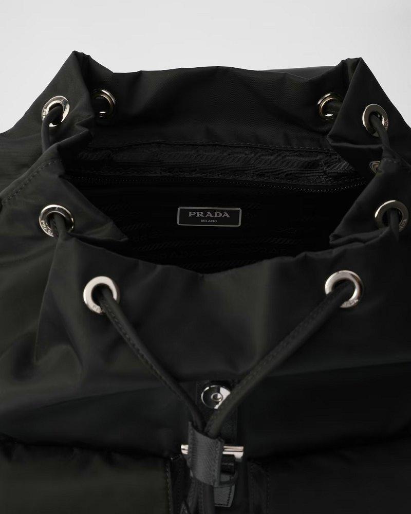 プラダ ポーチ付 ミディアム Re-Nylon バックパック リュックサック 1BZ811_RV44
