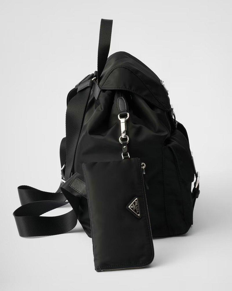プラダ ポーチ付 ミディアム Re-Nylon バックパック リュックサック 1BZ811_RV44