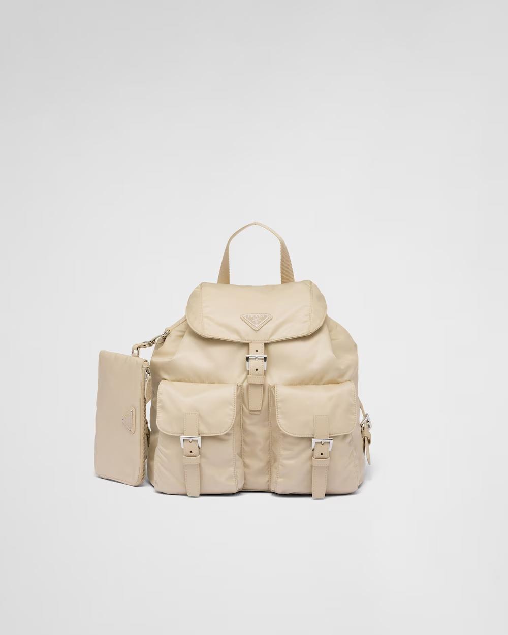 プラダ ポーチ付 ミディアム Re-Nylon バックパック リュックサック 1BZ811_RV44