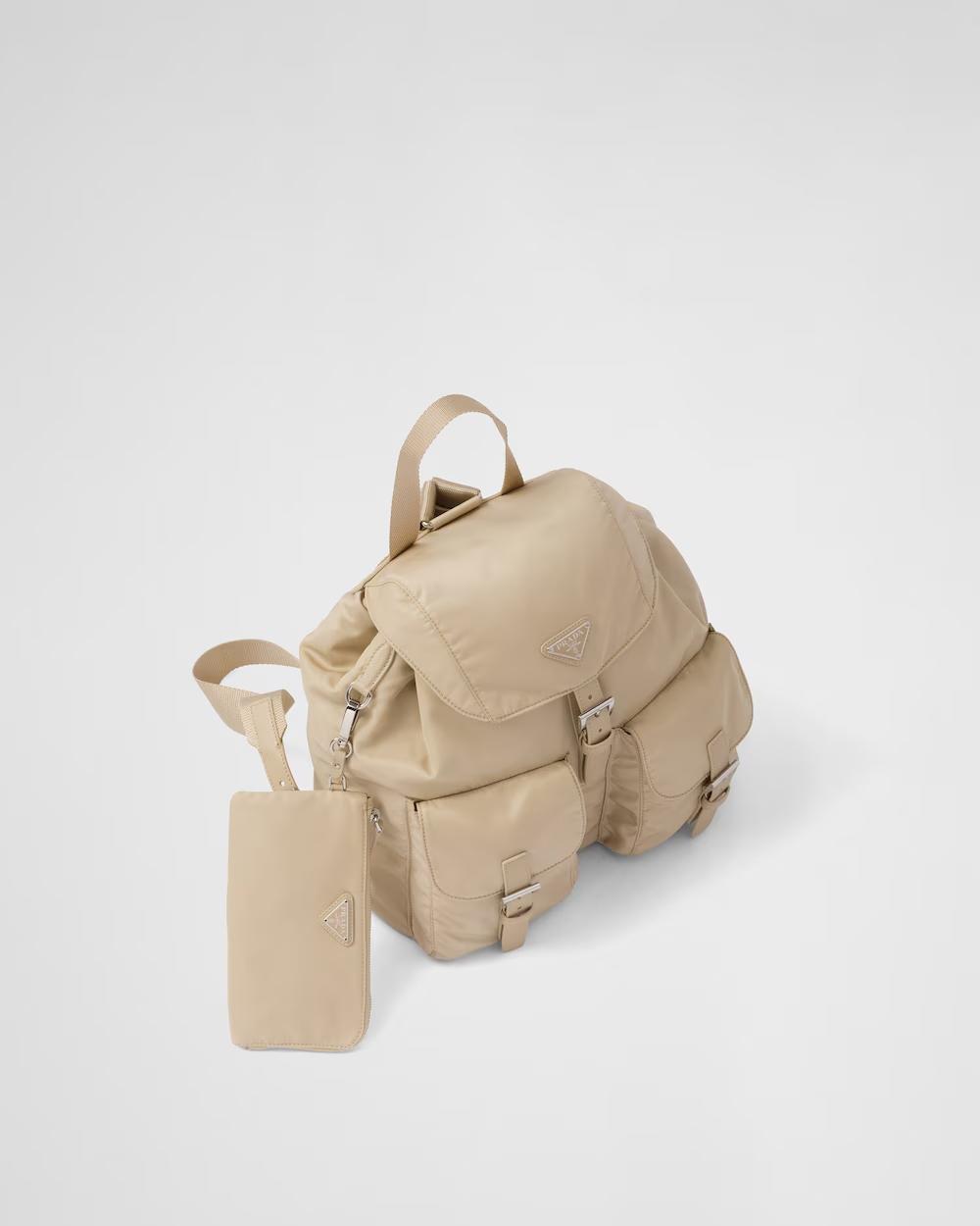 プラダ ポーチ付 ミディアム Re-Nylon バックパック リュックサック 1BZ811_RV44