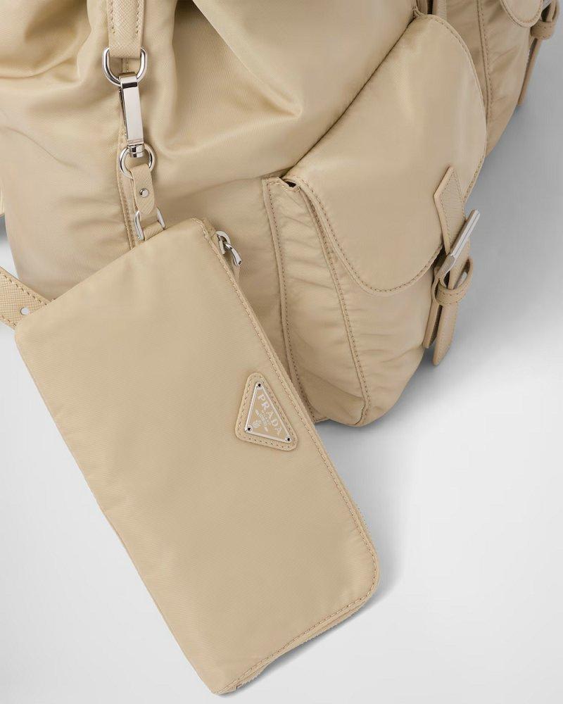 プラダ ポーチ付 ミディアム Re-Nylon バックパック リュックサック 1BZ811_RV44