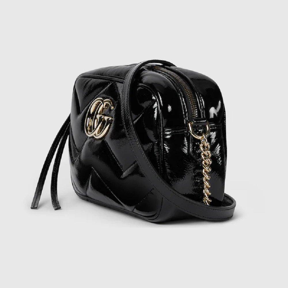 GUCCI ミニGGマーモント チェーンバッグ 802448 0AABA 1000