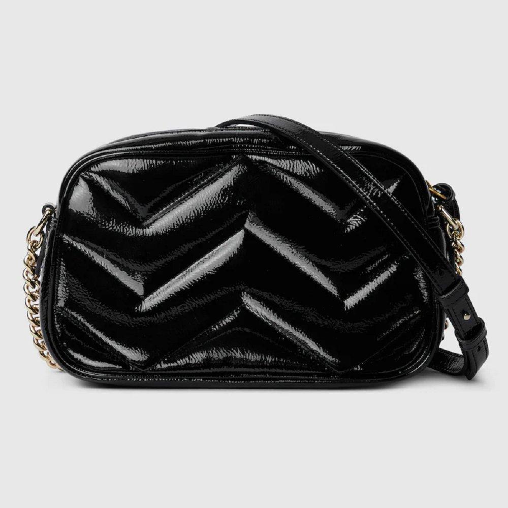GUCCI ミニGGマーモント チェーンバッグ 802448 0AABA 1000