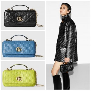GUCCI GGミラノ ミニ トップハンドルバッグ 806017 AAD5U