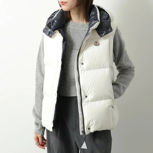 モンクレール キッズ ダウンベスト LUZURE GILET レディース ガールズ フード付き ロゴパッチ 1A00027 68950 034