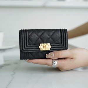 シャネル カードホルダー BOY CHANEL ボーイシャネル レディース ココマーク 名刺入れ A80603