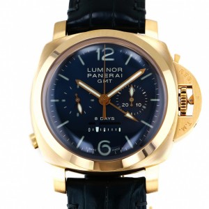 パネライ代引き ルミノール1950 8デイズ クロノ モノプルサンテ GMT PAM00277