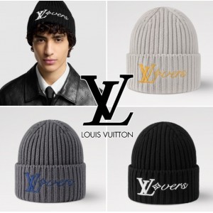 ルイヴィトン ビーニー・LV　バーズ　ニット帽 M7741A M7817A M7816A