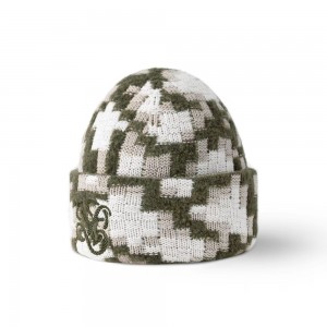 LOUIS VUITTON LV クラッシュ スナコフラージュ ビーニー M7973A
