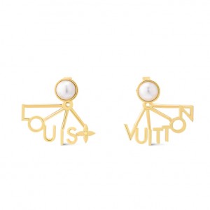 ルイ･ヴィトン代引き ピアス･LV スペリング M01108