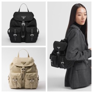 プラダ スモール Re-Nylon バックパック レディース 1BZ677_RV44
