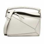 ロエベ PUZZLE SMALL WOVEN HANDLE ハンドバッグ 3WAY ショルダーバッグレディース a510s21xae 6579
