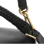 ロエベ PUZZLE SMALL WOVEN HANDLE ハンドバッグ 3WAY ショルダーバッグ ブラック レディース a510s21xae 1100