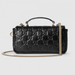 GUCCI GGミラノ ミニ トップハンドルバッグ 806017 AAD5U