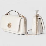 GUCCI後払い GGミラノ スモール トップハンドルバッグ レザー 806017 AAD5X