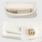 GUCCI後払い GGミラノ スモール トップハンドルバッグ レザー 806017 AAD5X