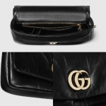 GUCCI後払い GGミラノ スモール トップハンドルバッグ レザー 806017 AAD5X