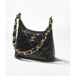 CHANEL後払い スモール ホーボー バッグ AS4922 B16897 94305