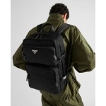 プラダ Re-Nylon xサフィアーノレザー バックパック リュック 2VZ101_2DMG_F0002