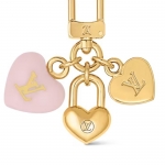 LOUIS VUITTON マイクロチャーム キーチャーム  南京錠 M01555 M01554