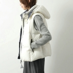 モンクレール キッズ ダウンベスト LUZURE GILET レディース ガールズ フード付き ロゴパッチ 1A00027 68950 034
