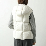 モンクレール キッズ ダウンベスト LUZURE GILET レディース ガールズ フード付き ロゴパッチ 1A00027 68950 034