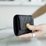 シャネル カードホルダー BOY CHANEL ボーイシャネル レディース ココマーク 名刺入れ A80603