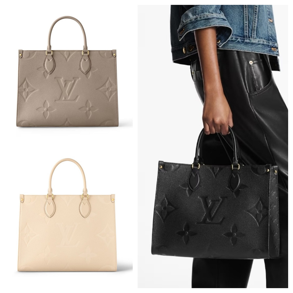 LOUIS VUITTON オンザゴー MMモノグラムトートバッグ M45607 M46531 M45595