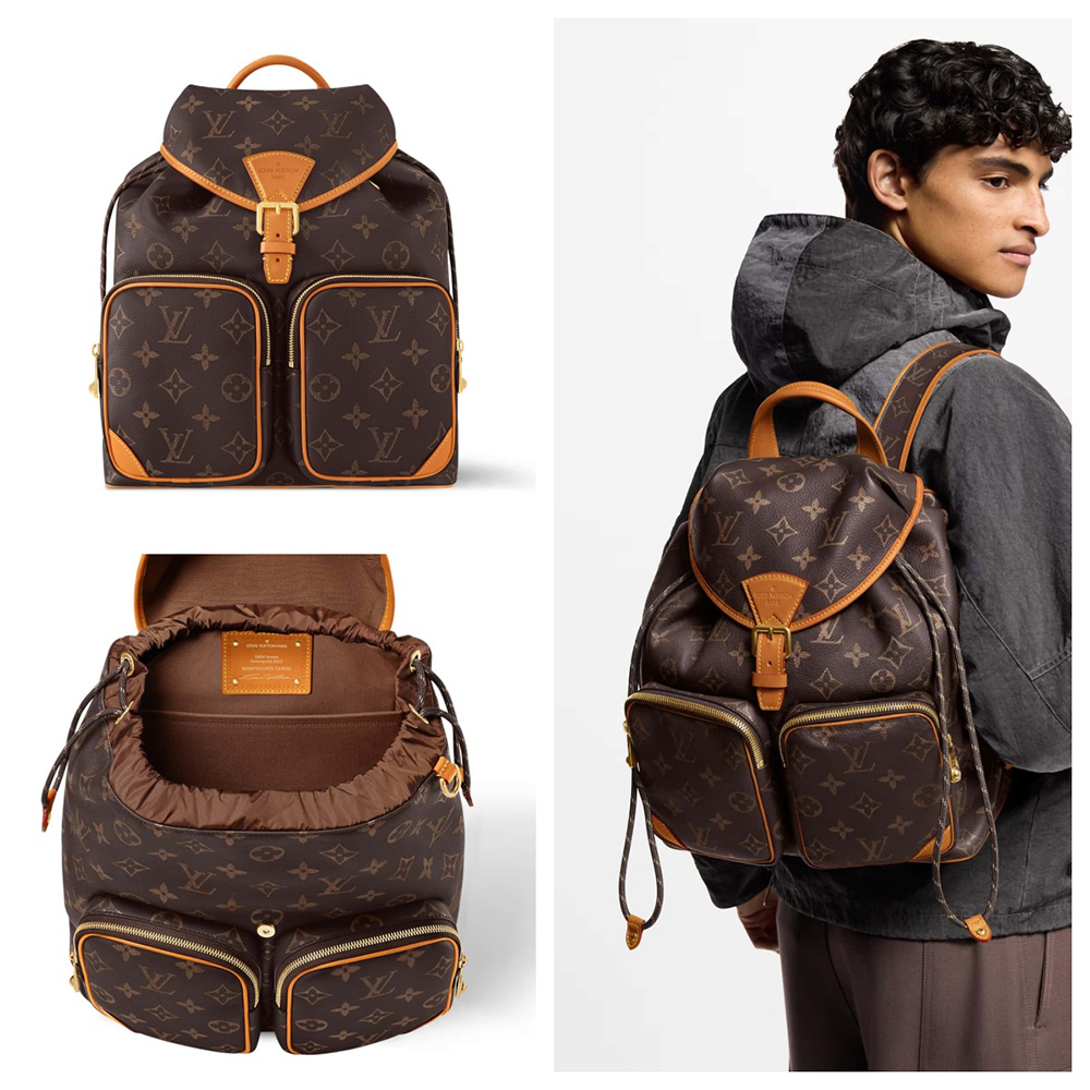 LOUIS VUITTON  モノグラム リュック モンスリ カーゴ バックパック M14198