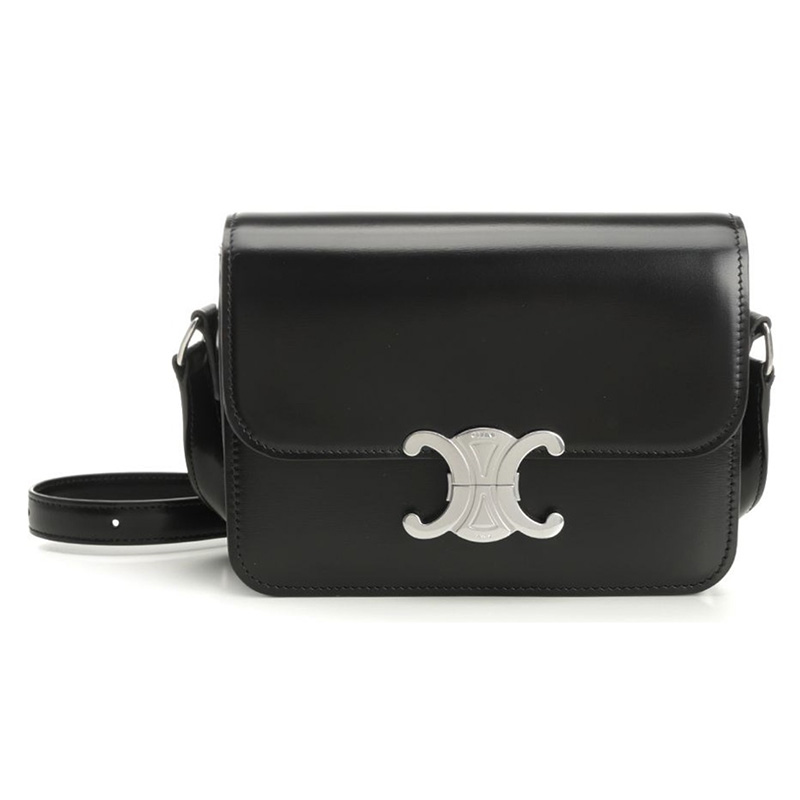 CELINE ティーン トリオンフ バッグ シャイニーカーフスキン 188423BF4.38SI