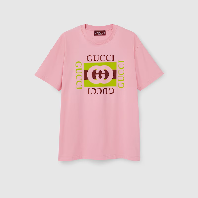 グッチ代引き プリント コットンジャージー Tシャツ  837959 XJHG9 5033