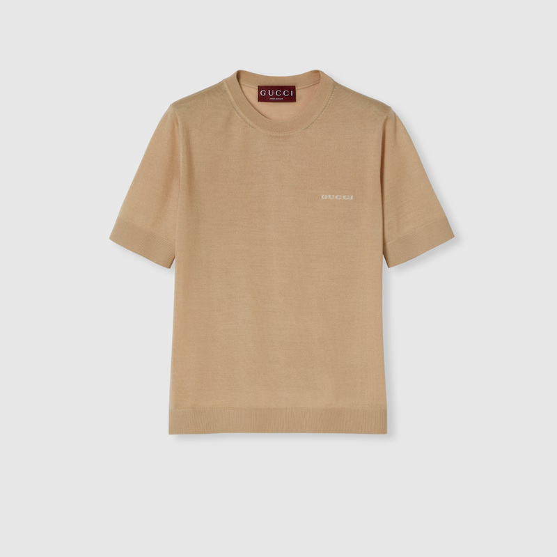 グッチ インターシャ カシミア＆シルク トップ 836747 XKEWC 2064