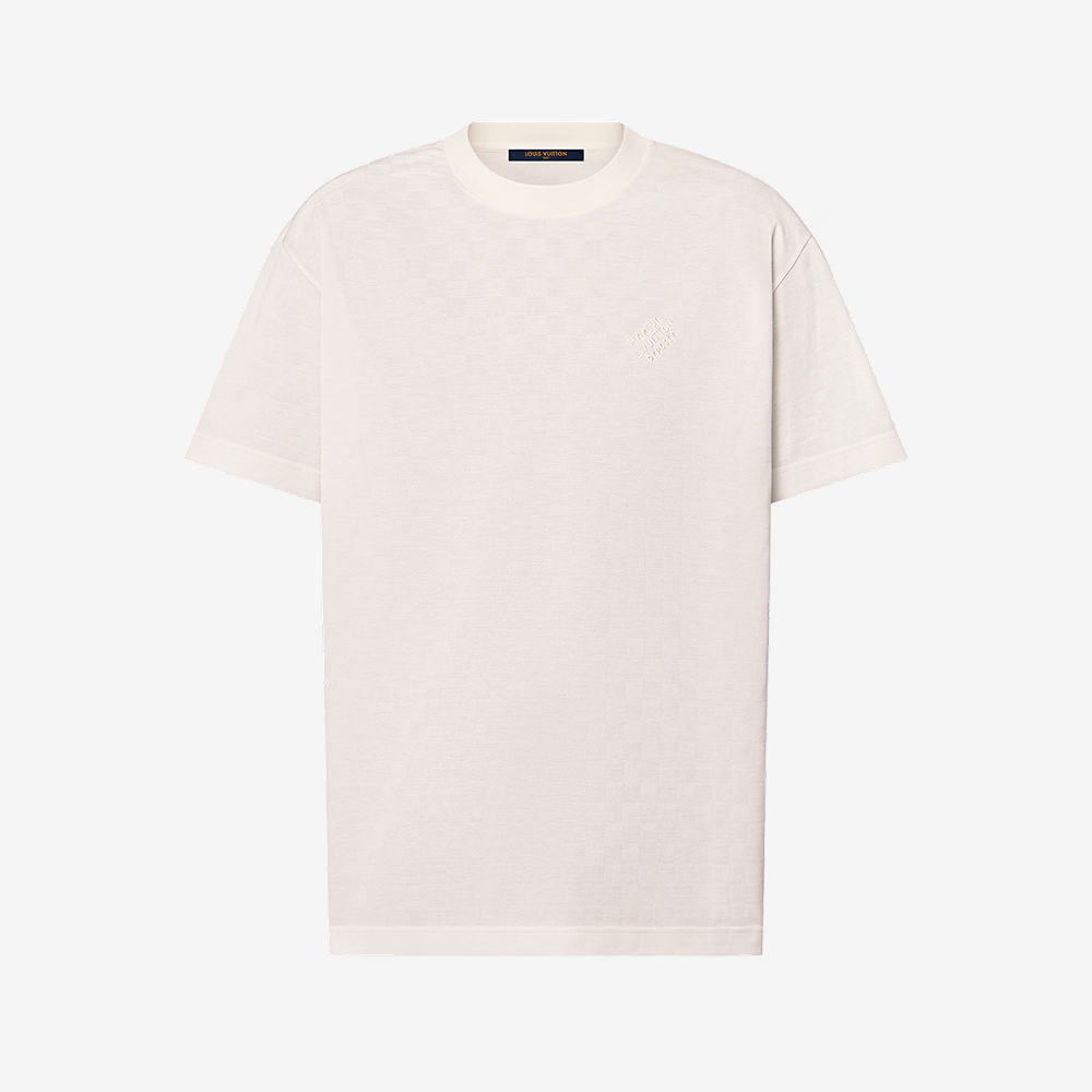 ルイヴィトン ダミエコットンピケTシャツ 1AFRAC