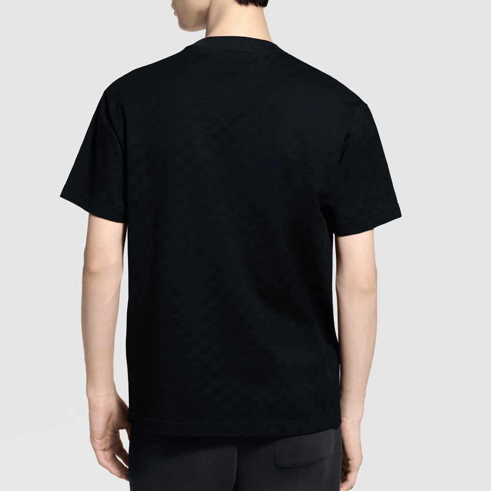 ルイヴィトン後払い ダミエコットンピケTシャツ 1AFRAK